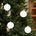 thumbnail image 5 of Horivan 4PCS Shatterproof Christmas Ornaments 3.74 Inch Plastic Hanging Balls for Holiday Tree Decorations Festive Party Supplies, 5 of 6