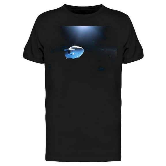 Cargo Spacecraft In Deep Space T-Shirt Men -Image by Shutterstock, Male 3X-Large