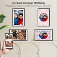 thumbnail image 4 of Frameo Digital Photo Frame 10.1inch NUSICAN WiFi Electric Picture Frame with 1280 x 800 HD Touch Screen 32GB Memory, Support Auto Rotate Wall Mountable, Share from Phone App Instantly, 4 of 9