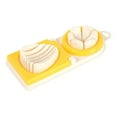 thumbnail image 4 of Egg Slicer Tool under $5! Yannianjz Egg Slicer, Stainless Steel Egg Cutter Tool, Hard Boiled Egg Slicer for Kitchen, Multi Function Egg Divider, Easy Clean Egg Chopper, Food Prep Gadget for Salads, 4 of 8
