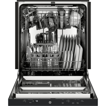 GE GDT226SGLBB 24 inch Top Control Built-In Dishwasher