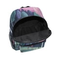 thumbnail image 6 of FORMRS School Backpack with Front Zippered Pocket 12" Elementary Student Travel Daypack, Green Night Deer, 6 of 6