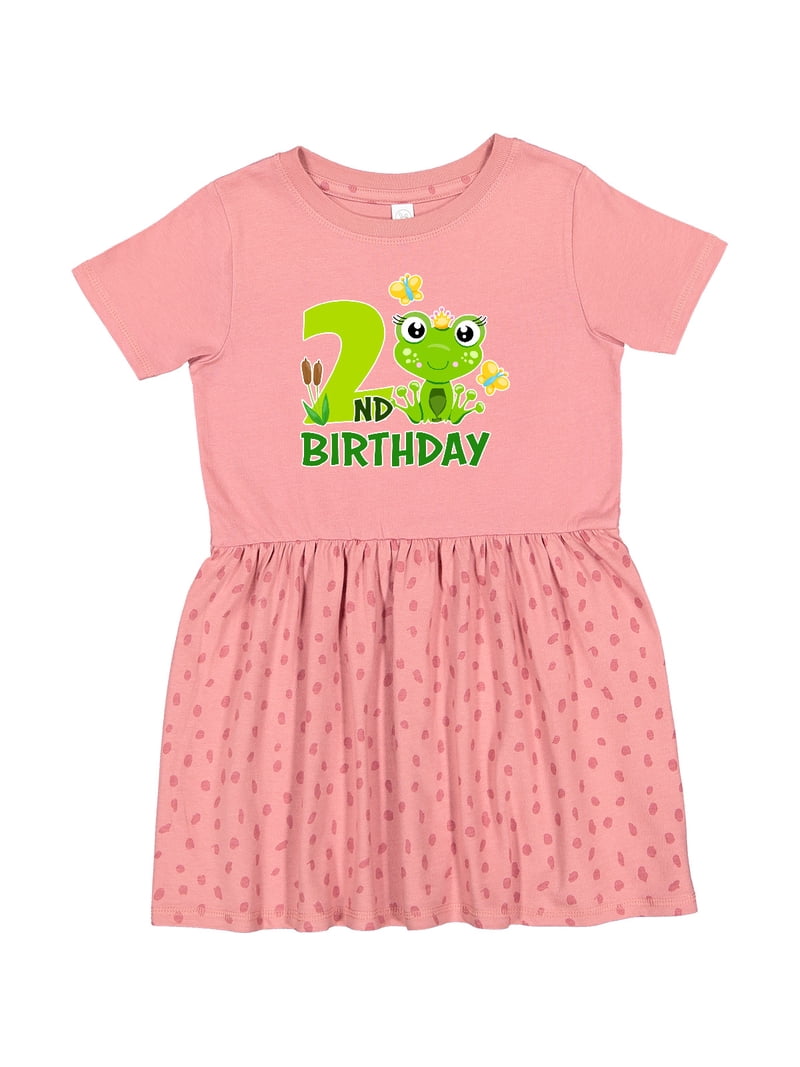 Inktastic 2nd Birthday Princess Frog Girls Toddler Dress - Walmart.com Inktastic 2nd Birthday Princess Frog Girls Toddler Dress - Walmart.com