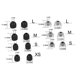 thumbnail image 5 of INF Earplugs for Sony WF-1000XM3/WF-1000XM4 7 Pairs G, 5 of 5