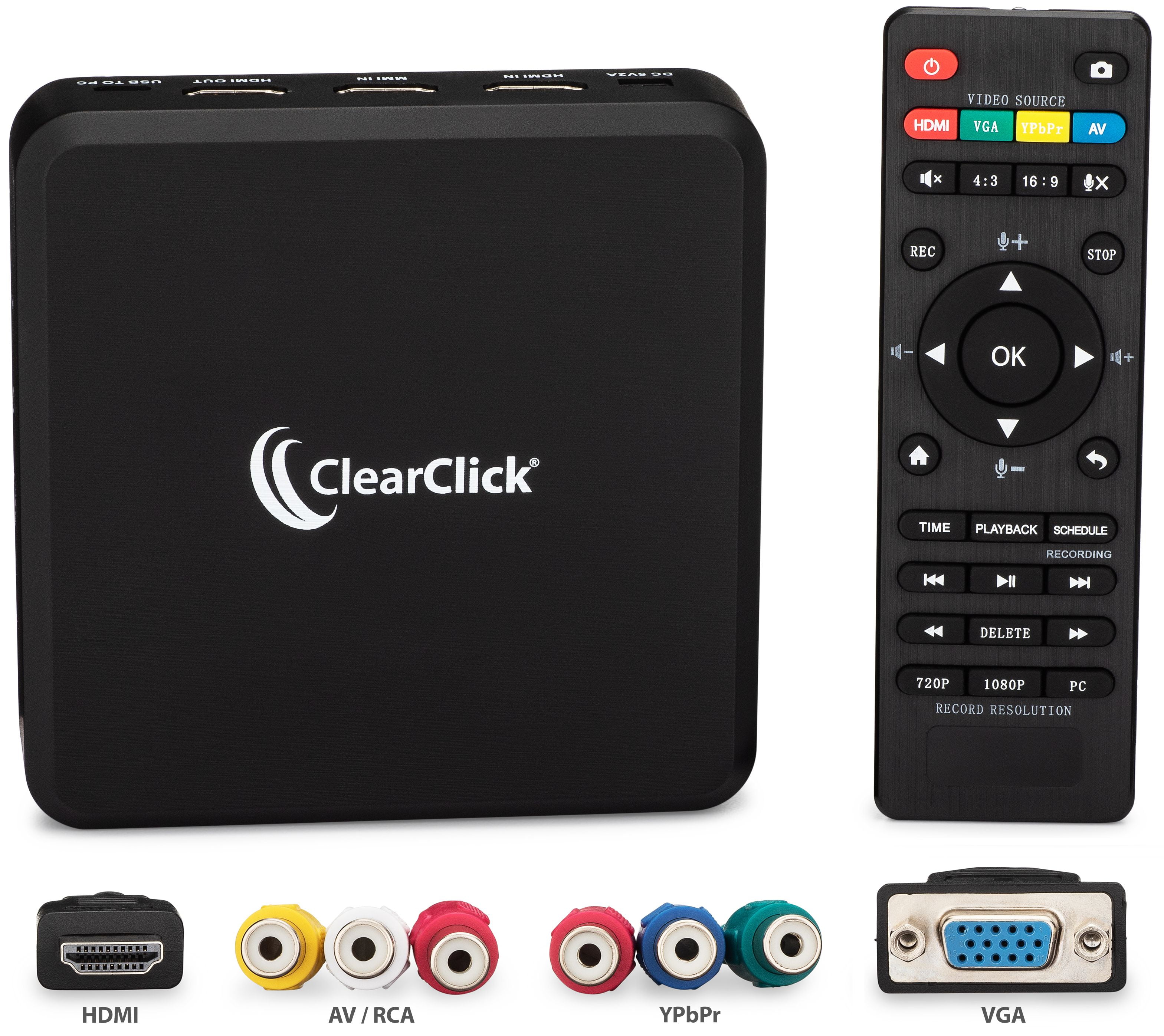 ClearClick HD Capture Box Platinum Capture and Stream Video from HDMI
