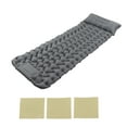 thumbnail image 2 of Camping Mattress, Tear Resistant Camping Sleeping Pad Gray Self Inflating  For Outdoor, 2 of 8