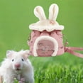 thumbnail image 4 of Hamster Cage Práctico bolso de transporte transpirable Conejo para Rosado Yuyangstore portador de hámster, 4 of 8