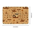 thumbnail image 3 of Disketp Brown Mushrooms Mat For Front Door Outside - Doormat Outdoor Entrance - Welcome Mats Outdoor,Outside Entry And Outdoor Entrance 16''X24'', 3 of 9