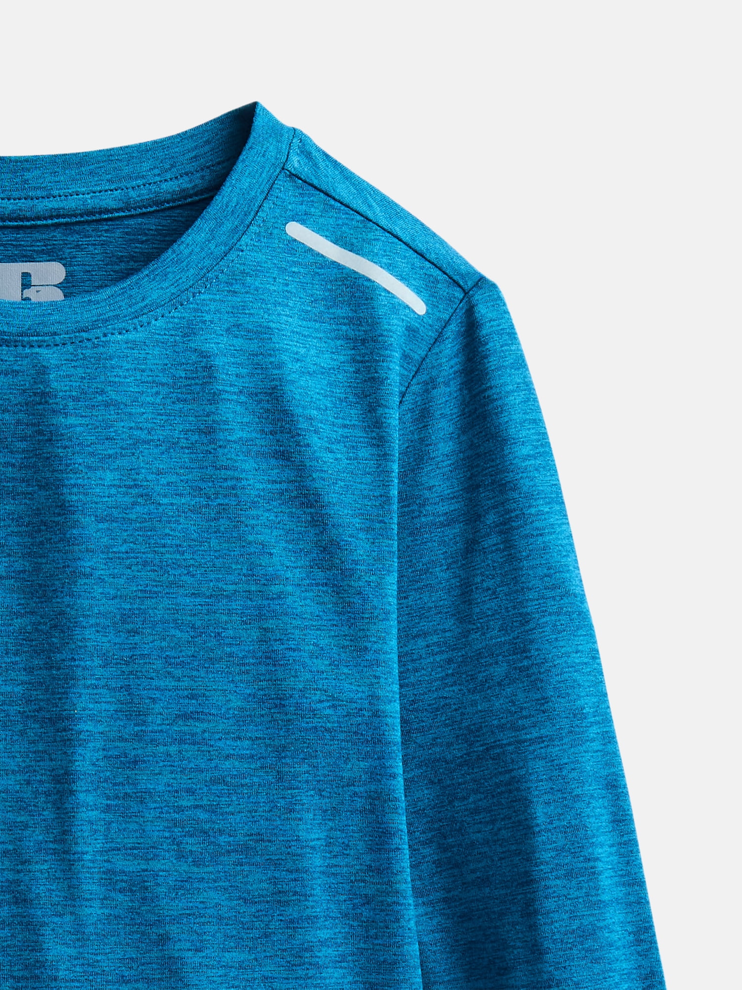 Russell Athletic Boys Performance Long Sleeve Tees, 2 Pack, Sizes 4-18