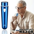 thumbnail image 1 of Heliisoer Rasoir Électrique Portable - USB Rasoir Rechargeable avec Chargeur Rapide Sans Fil Compact Moustache Nasale Tondeuses pour une Utilisation Humide et Sèche, 1 of 2
