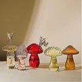 thumbnail image 4 of Creative Glass Flower Vase Delicate Mushroom-shaped Hydroponic Plant Pot For Trendy And Elegant Decor, 4 of 5