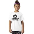 thumbnail image 3 of Im About Snap Funny Photography Pun Crewneck T Shirts Boy Girl Teen Brisco Brands L, 3 of 6