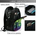 thumbnail image 3 of Ratiio Pride Rainbow Print Travel Laptop Backpack,Slim Sturdy Laptops Backpack with USB Charging Port, Water Resistant College School Computer Bag, 3 of 6