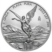 MEXICO CITY MINT Mexican Libertad - RANDOM Date, 1 Troy Oz .999 Pure Silver