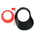thumbnail image 2 of S SERENABLE Golf Putting Green Cup Hole Indoor Backyard Mat Practice Red Red 1, 2 of 8