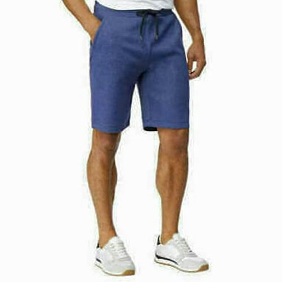 32 DEGREES Cool Men's Pull-On Lounge Shorts (XL, HT. Stormy Night)