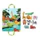 thumbnail image 1 of Tapete de juego de animales Strade Fareast Limited libro de tela para bebés sensorial suave interactivo, 1 of 8
