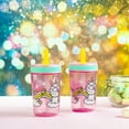 thumbnail image 6 of Zak designs 15oz Hello Kitty Kelso Travel Straw Tumbler Plastic and Silicone with Leak-Proof Straw Valve for Kids, 2pcs Set, Hello Kitty, 6 of 11
