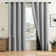 thumbnail image 5 of Cortinas de panel de cortina, par de 63 pulgadas de ancho x 52 pulgadas de alto, superposición de cortina, cortinas elegantes para el dormitorio. Paneles de cortina de oscurecimiento, 63 pulgadas de a, 5 of 7