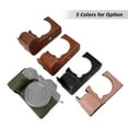 thumbnail image 4 of Camera Portable Camera Protective Case Retro Style Camera Case Carry Bag Opening Bottom Design with Shoulder Strap Replacement for  XS20/X-S20 Camera, 4 of 7