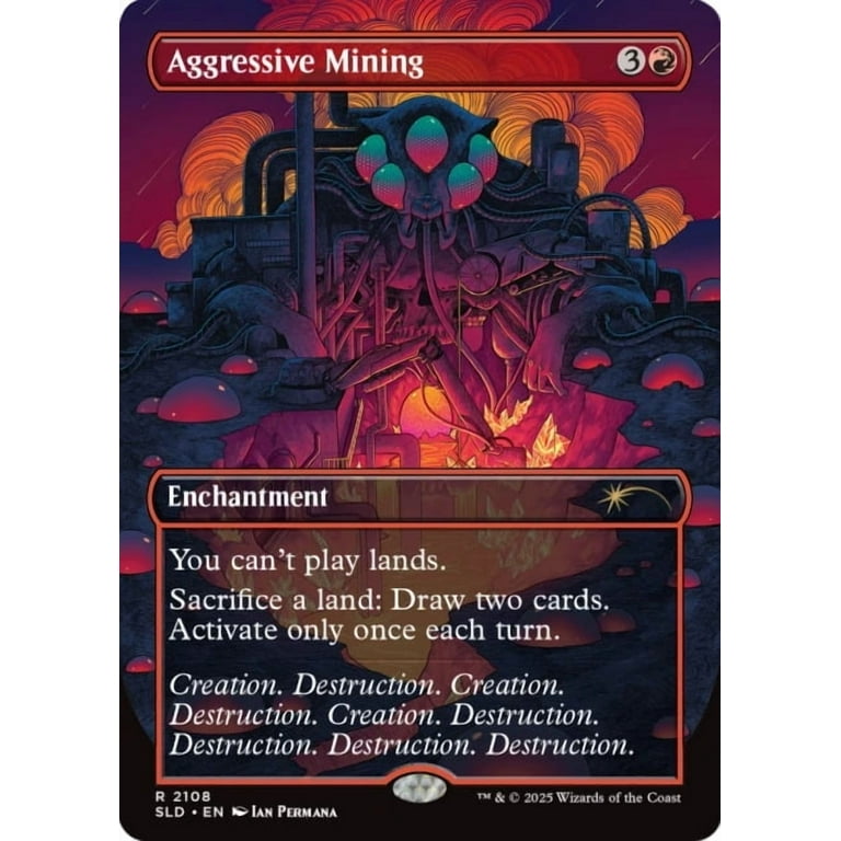 Magic the Gathering Secret Lair Alien Auroras (Non-Foil) - Walmart.com