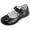 A-OTHER170, variant on JAJAHO Kids Girls Black Dress Shoes Pu Leather School Uniform Mary Jane Flat Shoes Flower Girl Wedding Party Footwear 4-12Y