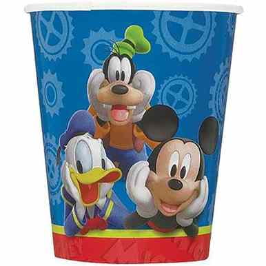 Mickey Mouse Clubhouse Tasses en Papier de 9 oz [8 par Paquet]