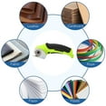 thumbnail image 4 of Fabric Cutter, Electric Scissors Cutter with Safety Lock Switch, Rechargeable Handheld Cordless Shears with Automatic Grinding for Fabric, Carpet, Leather, 4 of 7