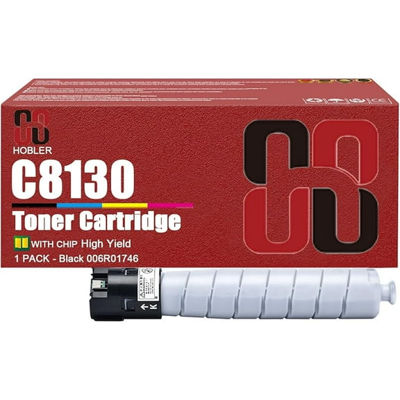C8130 Toner Cartridges Compatible for Xerox 006R01746 Black Toner Cartridge Work for Xerox Altalink C8130 C8135 C8145 C8155 C8170 Printers