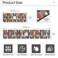 thumbnail image 3 of Yayeee Faucet Mat for Kitchen Sink 30" Diatomite Long Splash Guard Pad, Beige Geometric, 2 Pack, 3 of 7