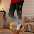thumbnail image 2 of Afdoent Women's Leggings Women Fashion Valentine Day Printed Leggings Casual Slim Elastic Yoga Pants Soft Comfy, 2 of 5