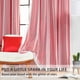 thumbnail image 2 of Cortinas XiDi Kids Unicorn Star Blackout, 160 x 132 cm, 2 unidades, color rojo, 2 of 8