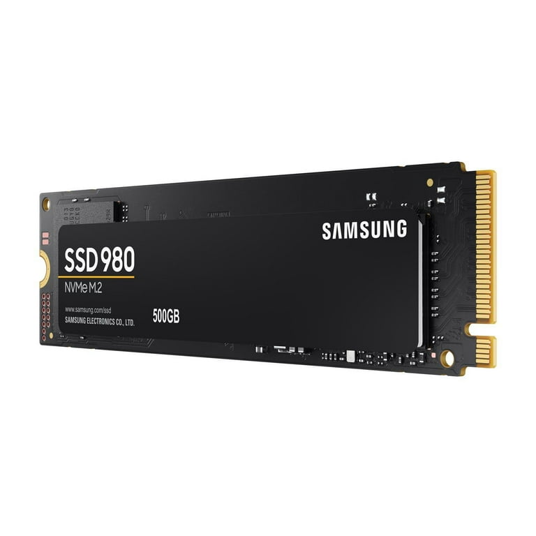 Samsung SSD 980 500GB NVMe M.2 ① SAMSUNG 980 M.2 2280 500GB PCI-Express 3.0 x4, NVMe 1.4 V-NAND MLC
