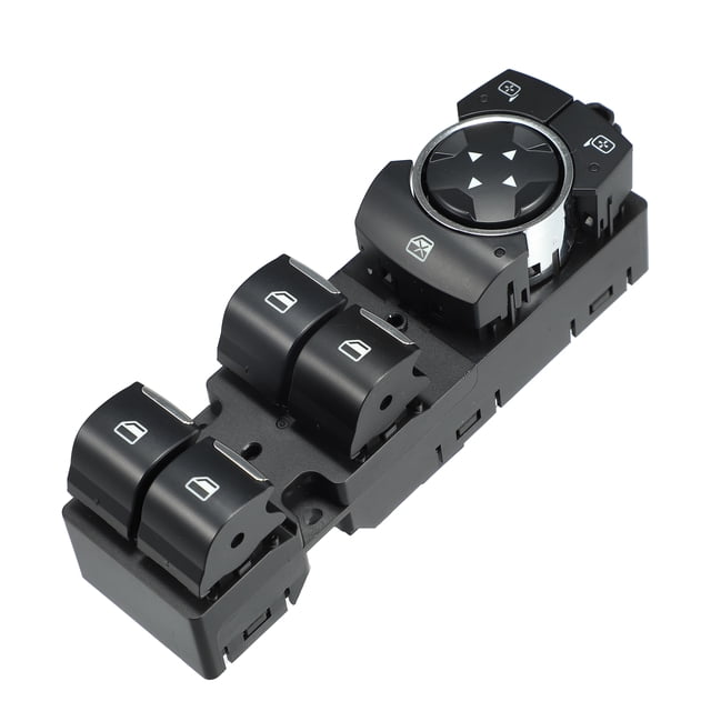 Interruptor de ventana eléctrica principal del lado del conductor delantero izquierdo Unique Bargains para Ford Edge 2015 2016 2017 2018 2019 2020 Negro