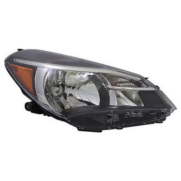 Right Passenger Side Headlight Assembly - Compatible with 2015 - 2017 Toyota Yaris 2016