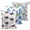3KQY, variant on Wet Dry Bags, Versatile Storage for Baby Cloth Diapers, Travel, Swimwear, Gym, and More, 3-Pack