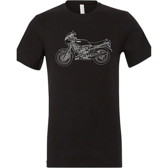 Licensed RZ350 Mens Short Sleeve T-Shirt Black SM