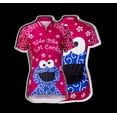thumbnail image 2 of Brainstorm Gear Women's Cookie Monster Pink Cycling Jersey - SSCC-W, 2 of 5