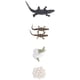 thumbnail image 4 of Kit De Juguetes De Animales Marinos De Plástico, Juego De Juguetes De Animales Marinos Prácticos Texturas únicas Para Juguetes Para Regalo De Vacaciones Para Herramientas ANGGREK Otros, 4 of 8