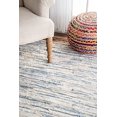 thumbnail image 3 of nuLOOM Elena Braided Border Jute Runner Rug, 2 6" x 8, Light Blue, 3 of 4