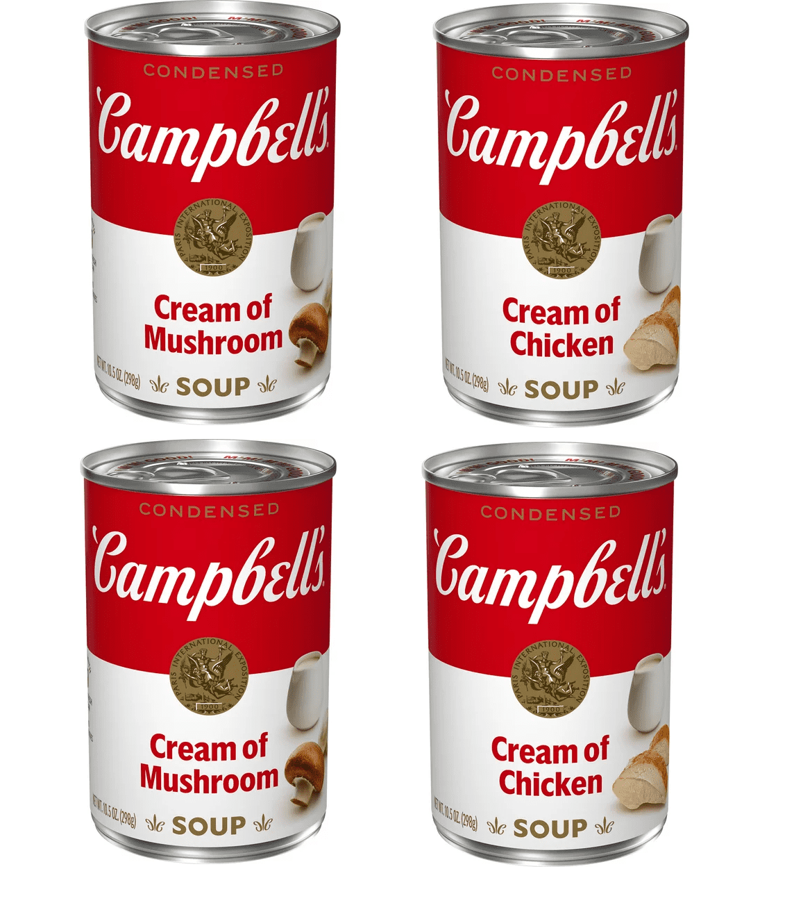 Campbell's Value Pack, 2 10.5 oz Cans Condensed Cream of Chicken Soup ...