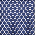 thumbnail image 1 of Unique Loom 3121669 Moroccan Lattice Square Rug, 10', Navy Blue/Beige, 1 of 10