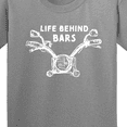 thumbnail image 4 of Inktastic Life Behind Bars Motorcycle Youth T-Shirt, 4 of 5