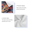 thumbnail image 4 of 3 Piece Bath Towels Set Bath Towel, Hand Towel and Face Towel for Bathroom, Gym, Hotel Fox Skull, 4 of 8