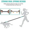 thumbnail image 7 of YIHATA Hands Free Dog Leash for Running Walking Training Hiking, Adjustable Waist Belt, Shock Absorbing, Ideal for Medium to Large Dogs(Blue Grey ), 7 of 7
