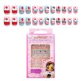 thumbnail image 4 of 24PCS Child Makeup Toy Nail Sticker Toy Fake Nails False Nail Tips Manicure Beauty Tools for Kids, 4 of 7