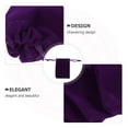 thumbnail image 2 of 50 Pcs Gift Bags for Wedding Purple Small Jewelry Storage Drawstring Pouches Flocking, 2 of 6