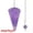 Amethyst, variant on HOOUN Natural Healing Crystal Hexagonal Pointed Cone Bullet Stone Pendant Pendulume -Amethyst
