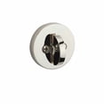 thumbnail image 2 of Baldwin Reserve Ptcrd150 Patio Contemporary Round Deadbolt Satin Nickel Finish, 2 of 2