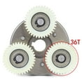 thumbnail image 2 of 2X 36T Planetary Gear with Clutch for Motor Electric Bike E-Bike Nylon Ebike Parts, 2 of 6